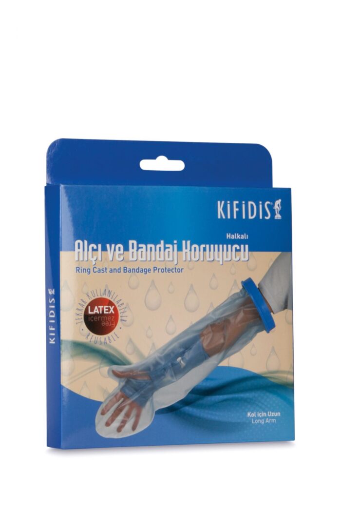 2101 Kifidis Halkalı Alçı ve Bandaj Koruyucu (Kol için Uzun) STD - Görsel 1