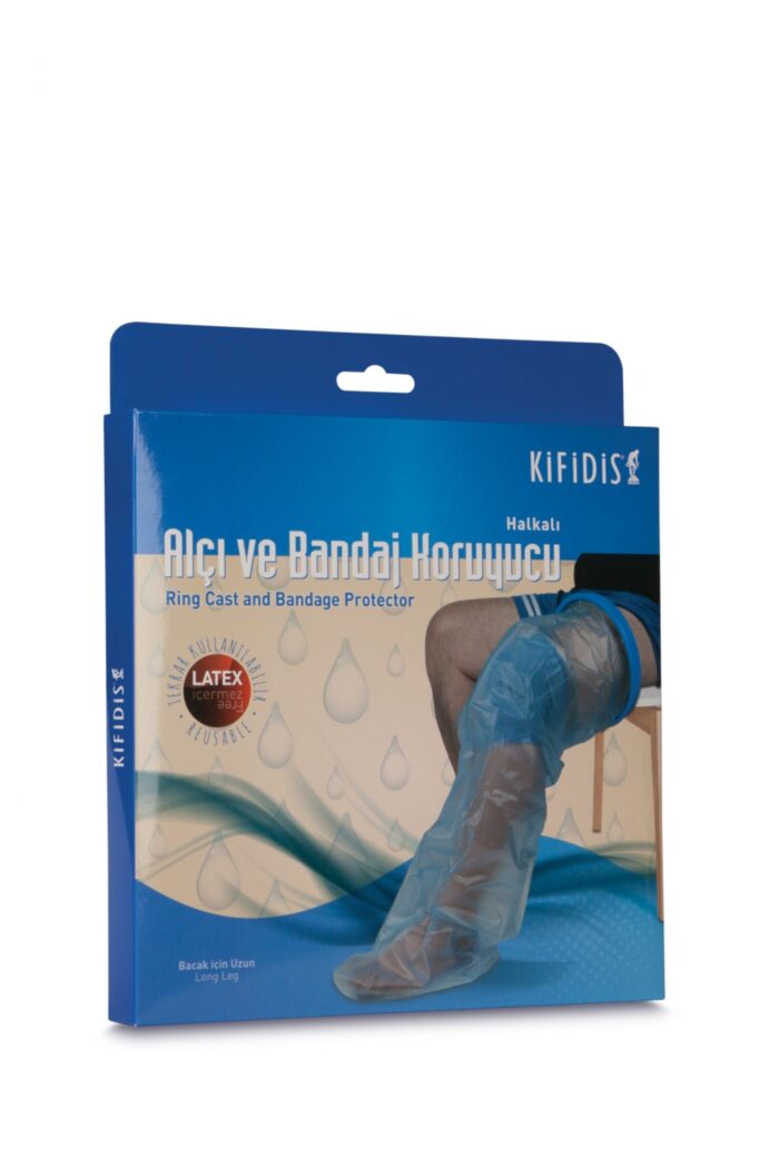 2105 Kifidis Halkalı Alçı ve Bandaj Koruyucu (Bacak için Uzun) STD - Görsel 1