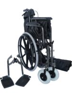 FUHASSAN FH02 XXL BARİATRİK - KATLANABİLİR - 55CM GENİŞİLİĞİNDE MANUEL TEKERLEKLİ SANDALYE - Görsel 4