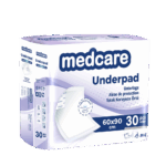 Medcare Normal Yatak Koruyucu Örtü 60x90cm 30’lu Paket (Mor)