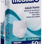 Medcare Classic Emici Külot Yetişkin Hasta Bezi 5,5 Damla Medium 30'lu Paket